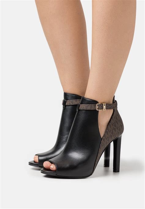 michael kors open toe heels|Michael Kors high heels boots.